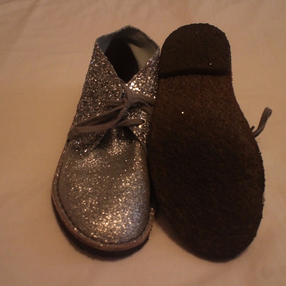 J Crew Crewcuts Glitter MacAlister Boots Size K4 - Picture 3 of 3